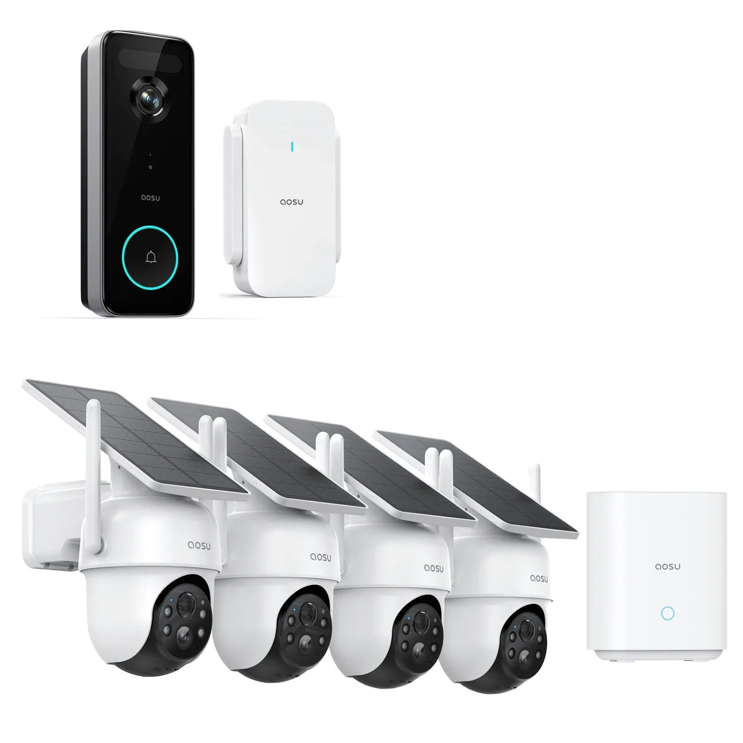 SolarCam D1 Classic Kit + Video Doorbell Ultra