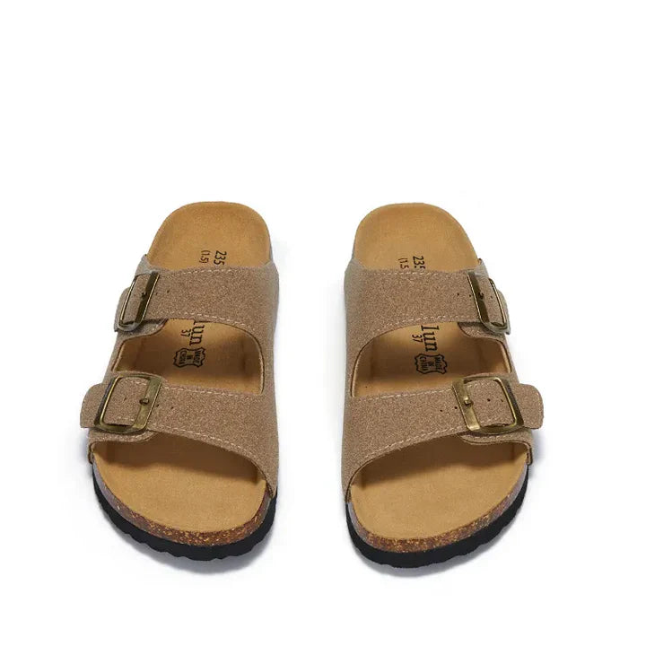 Tokio Suede Sandal - Sand