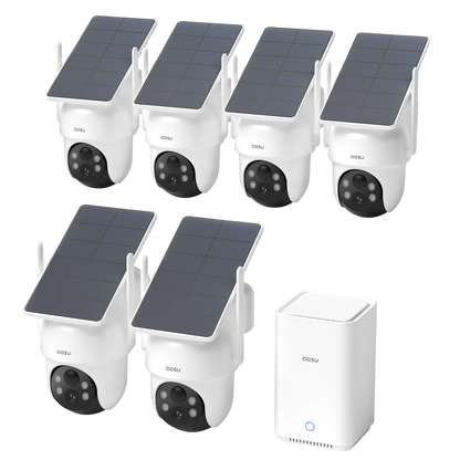SolarCam D1 Classic (6-Cam) + Video Doorbell Ultra + Floodlight Cam Pro + IndoorCam P1 Pro