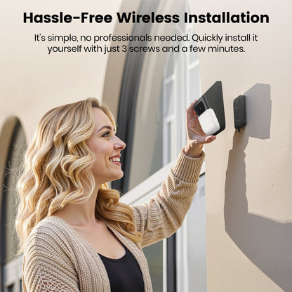 Solar Wall Light Cam Pro