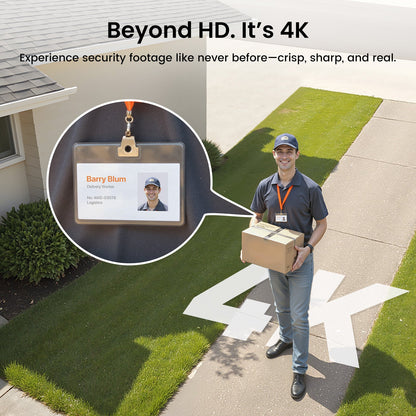 4K SolarCam P1 Max with HomeCortex System