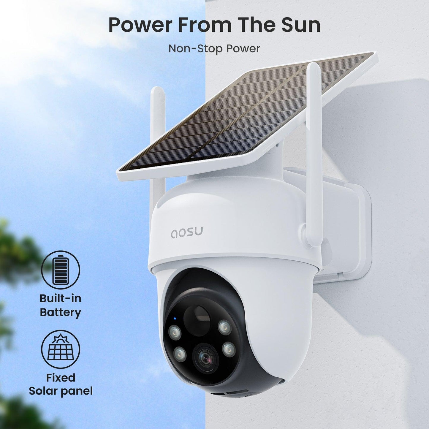 SolarCam D1 Classic Kit + Video Doorbell Ultra + Floodlight Cam Pro