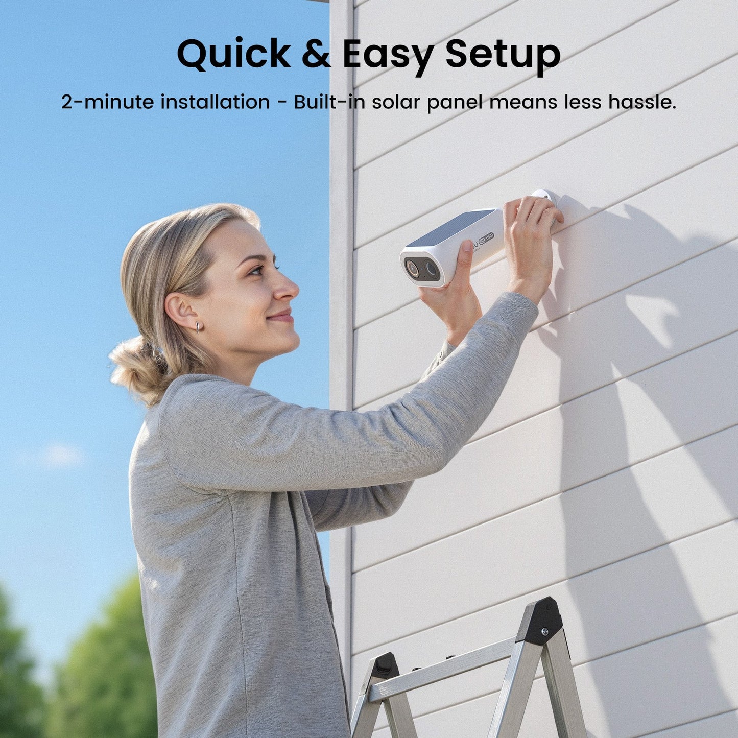 4K SolarCam P1 Max with HomeCortex System