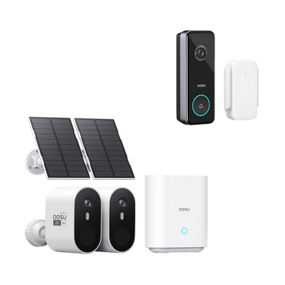 SolarCam System Pro + Video Doorbell Ultra