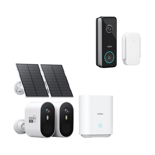 SolarCam System Pro + Video Doorbell Ultra