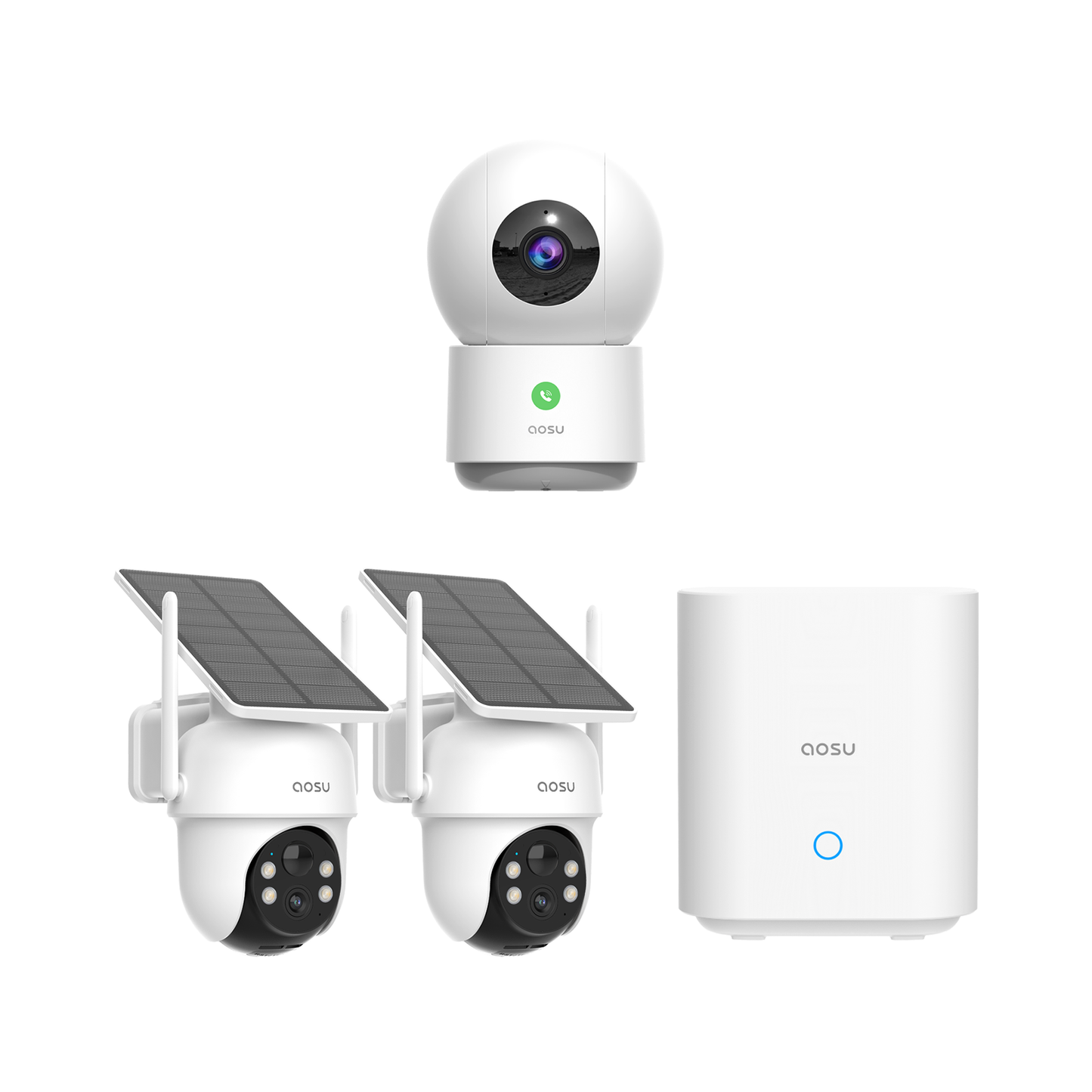 SolarCam D1 Classic Kit + IndoorCam P1 Pro