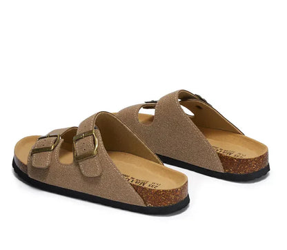 Tokio Suede Sandal - Sand