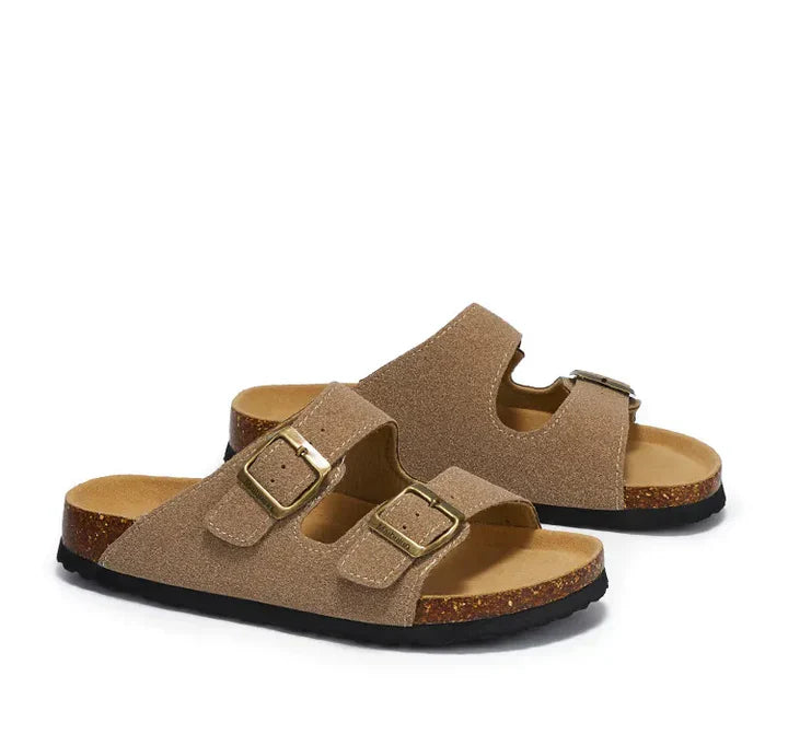 Tokio Suede Sandal - Sand