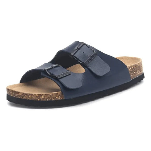 Tokio Suede Sandal - Blue