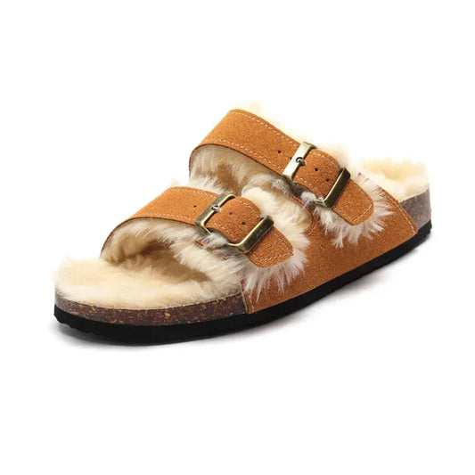 Indonesia sandal  Fluffy - Orange