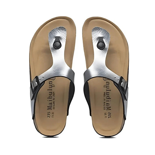 Mykonos Sandal -  Silver
