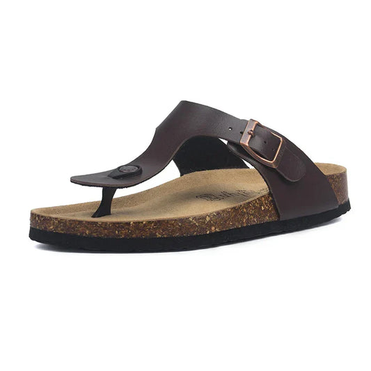 Mykonos Sandal - Dark Brown